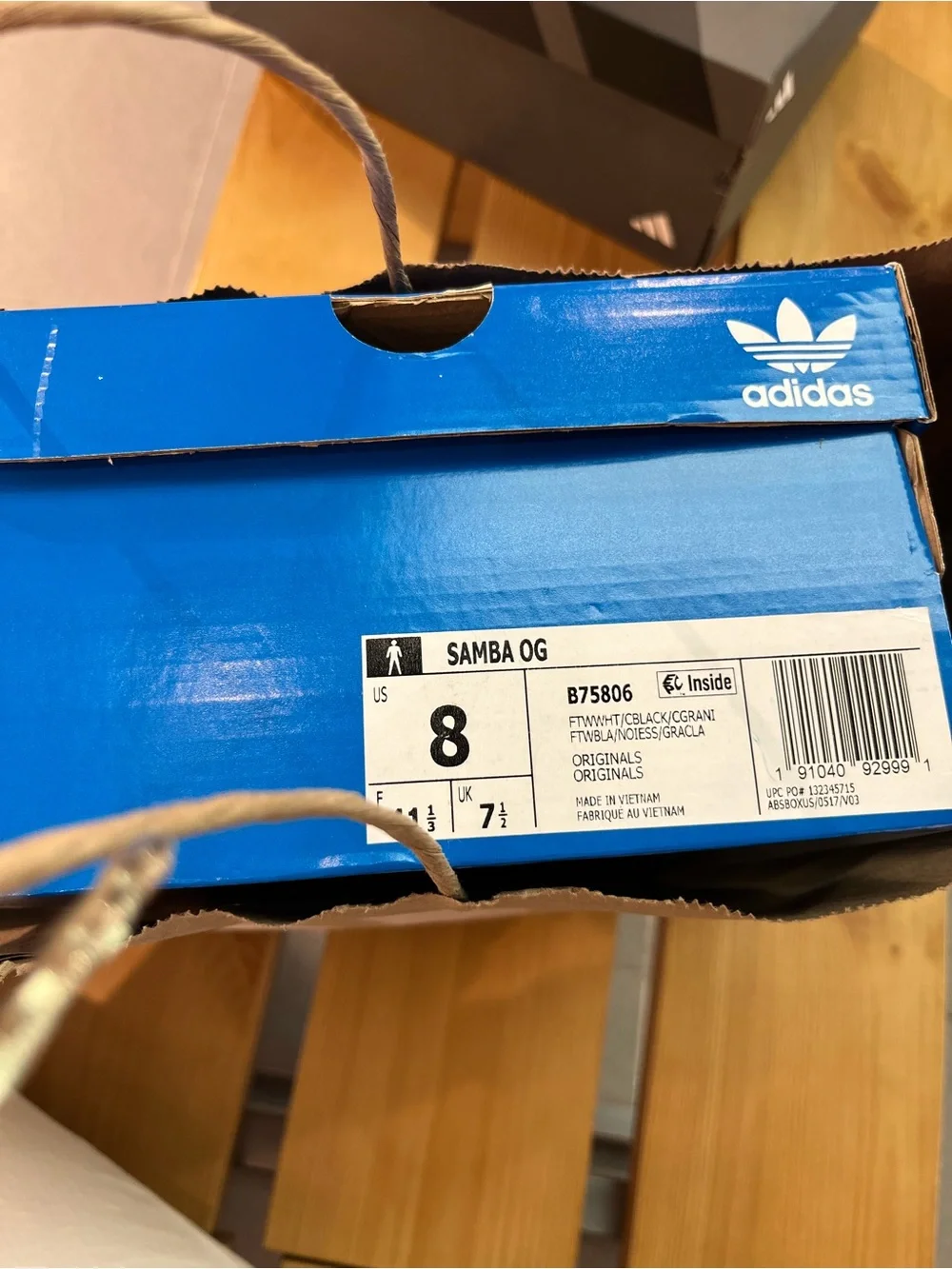 Adidas Gazelle Black & White Suede Sneakers